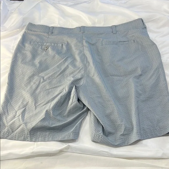 Hogan Gray Flat Front Casual Shorts - Picture 3 of 5